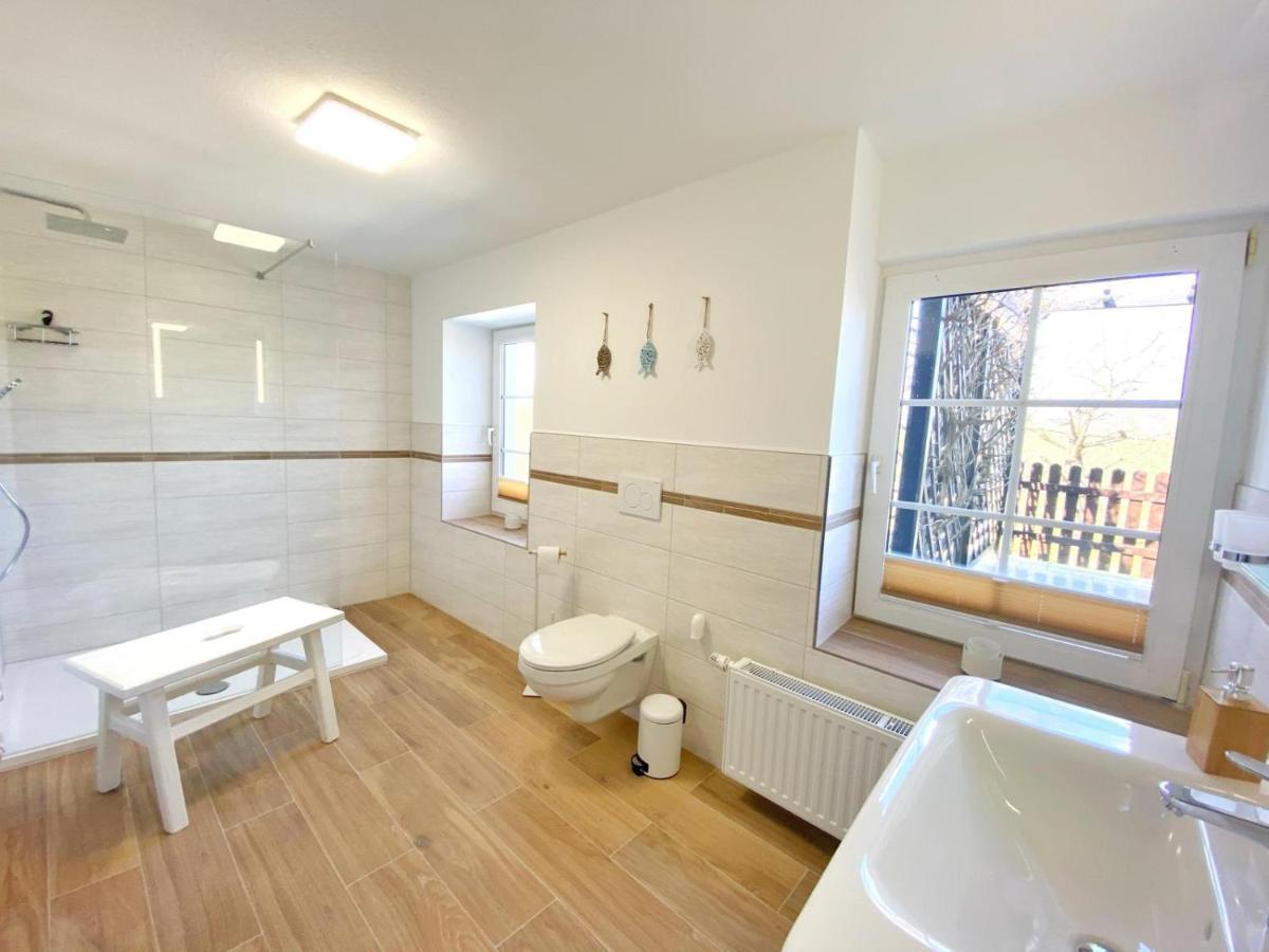 Reethaus Vilmnitz - Ferienwohnung Vilm Esterno foto